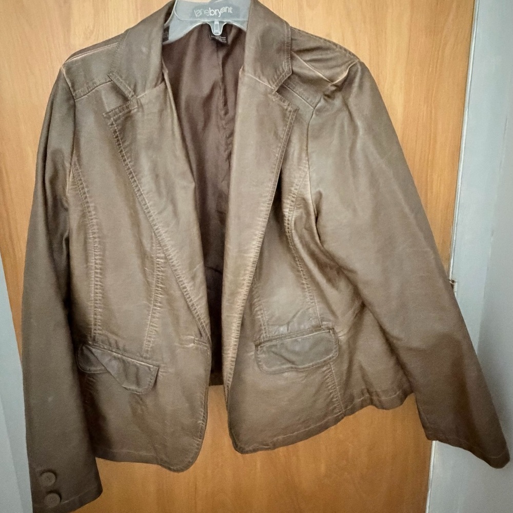 Lane Bryant Women's Tan Blazer